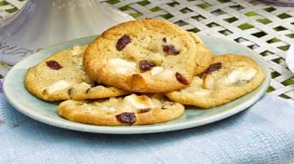 Macadamia and Cranberry Cookies Macadamia and Cranberry Cookies